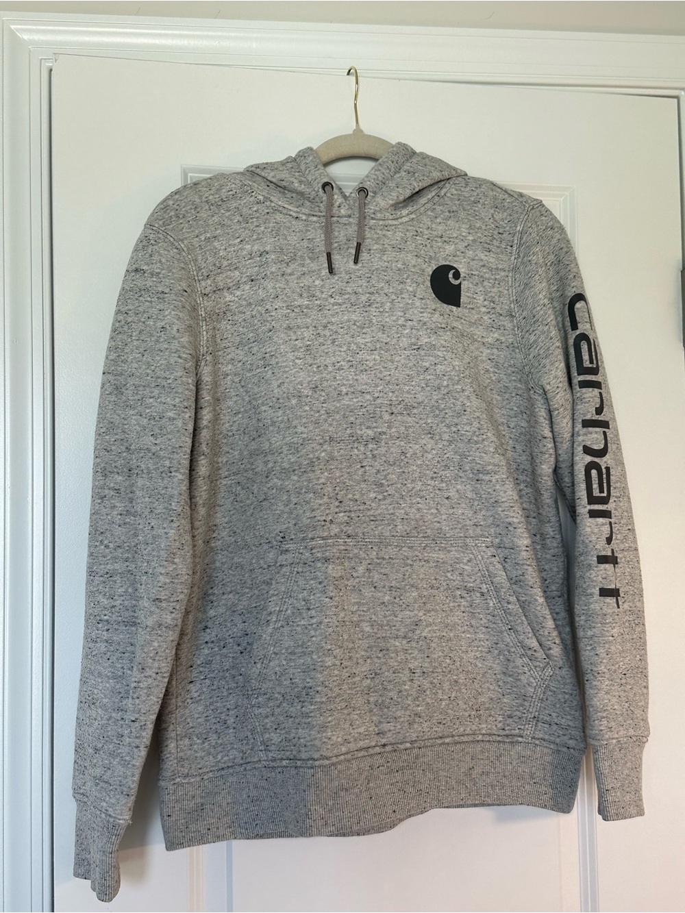 Womens Gray Carhartt Hoodie Medium